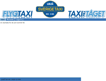 Tablet Screenshot of lulea.extranet.taxisystem.se